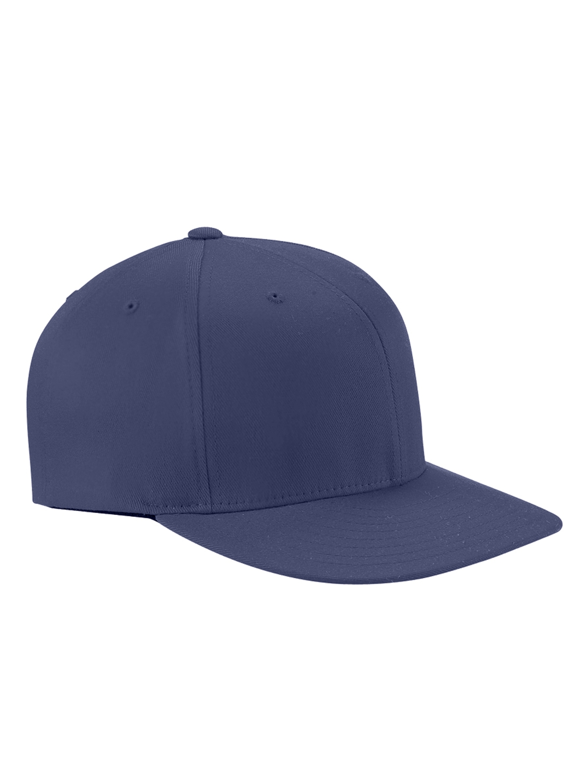 FlexFit Wooly Twill Pro Baseball On-Field Shape Cap with Flat Bill