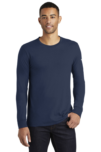 Nike Men's Core Cotton Long Sleeve Tee
