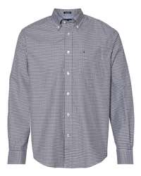 Tommy Hilfiger Men's 100s Two-Ply Gingham Shirt