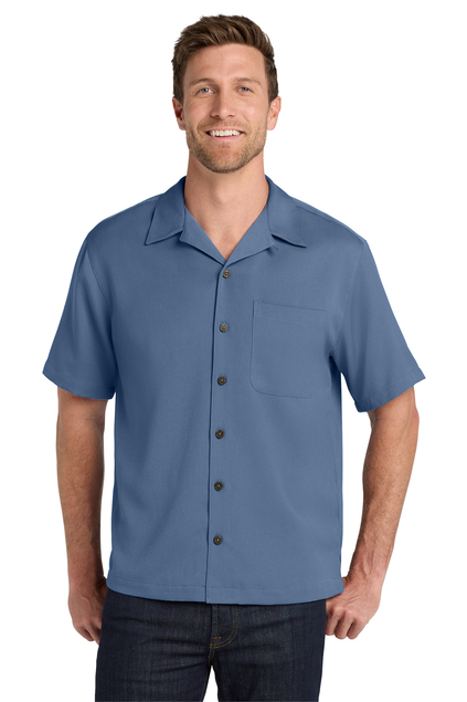 Port Authority Men's Embroidered Easy Care Camp Shirt