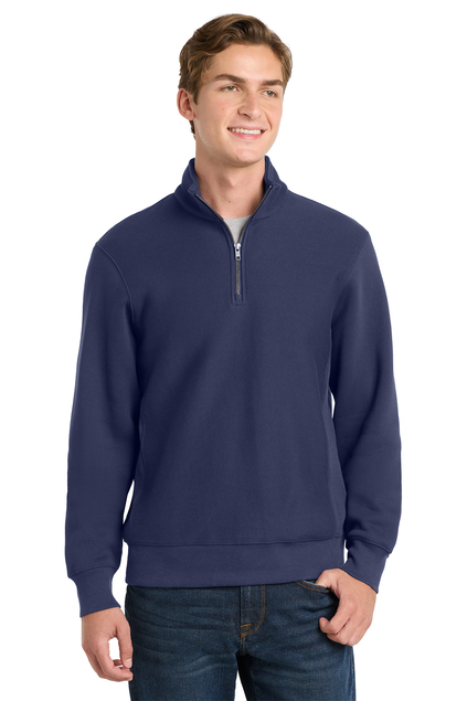 Sport-Tek Men's Super Heavyweight 1/4-Zip Pullover Sweatshirt