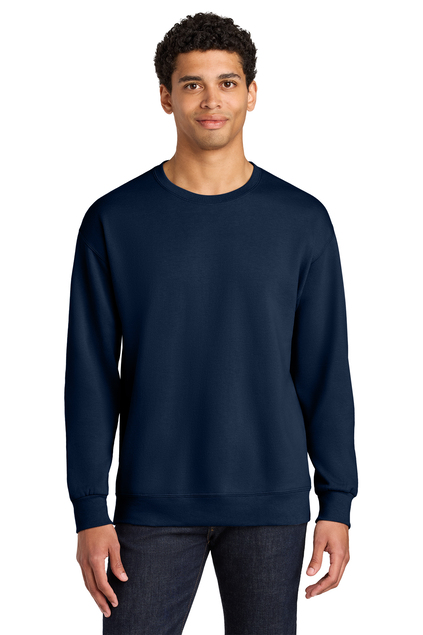 Jerzees Ultimate Unisex CVC Ring Spun Crewneck Sweatshirt