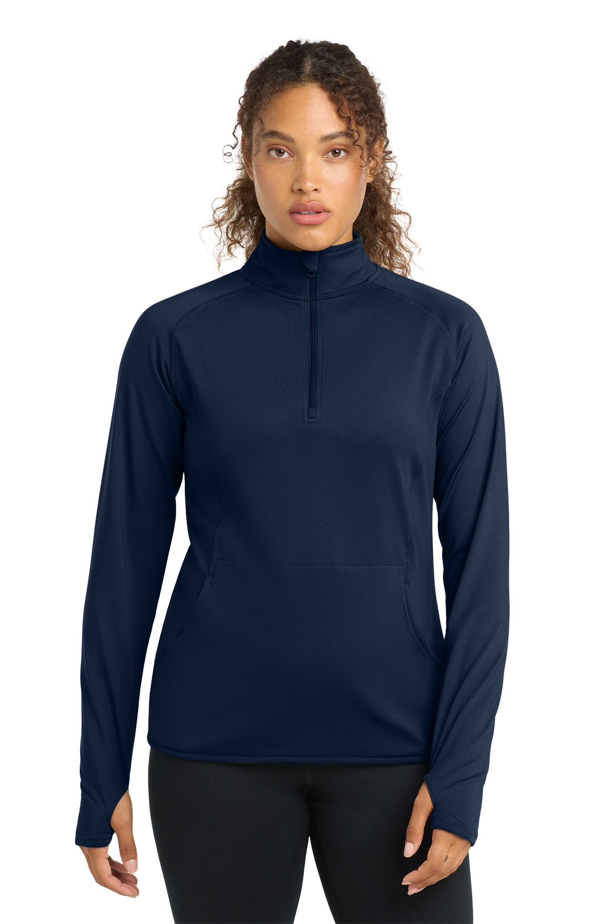 Sport-Tek Women's Sport-Wick® Stretch 1/4-Zip Pullover