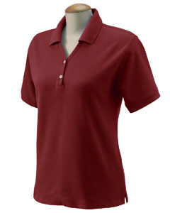 Ladies Pima Pique Short-Sleeve Y-Collar Polo, Embroidery, Screen Printing, Pensacola, Logo Masters International