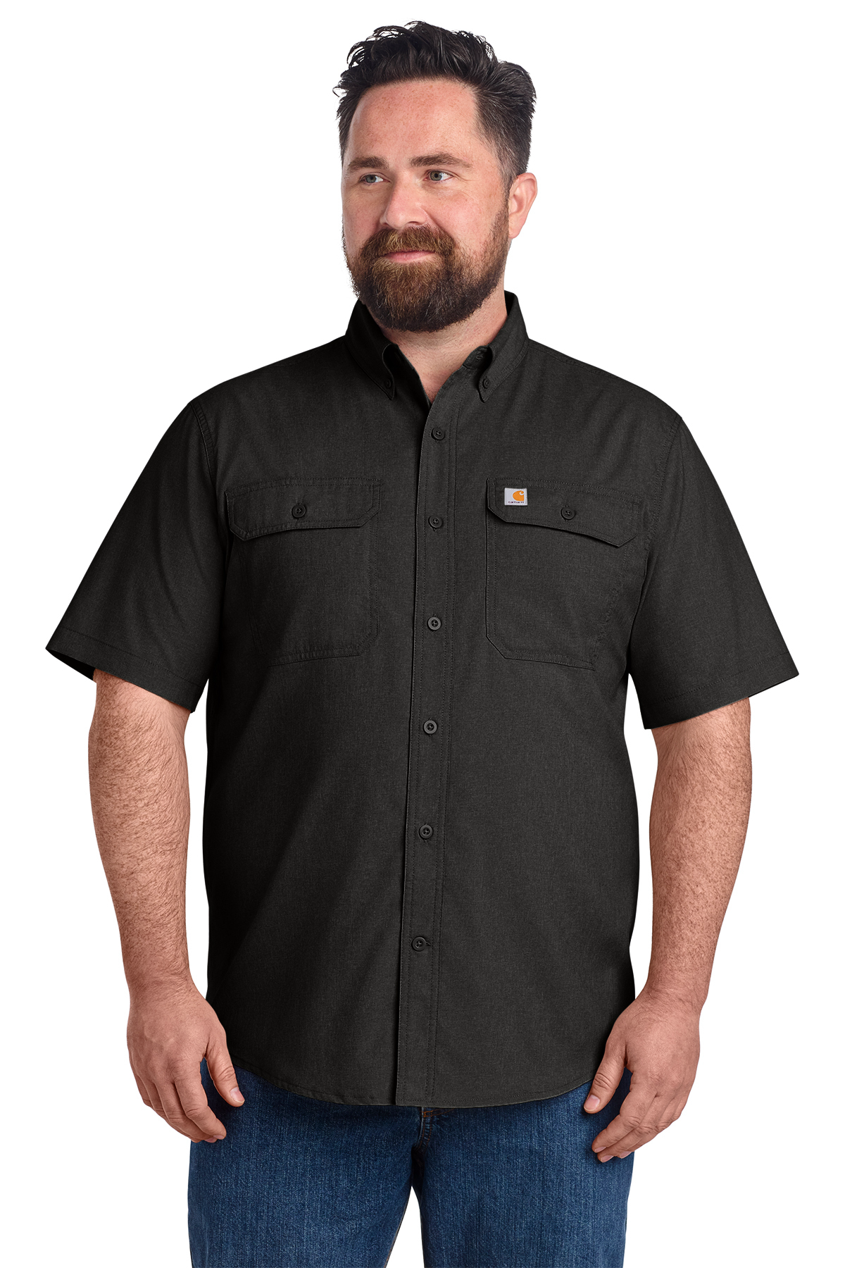 Carhartt Men's Force Solid Short Sleeve Shirt