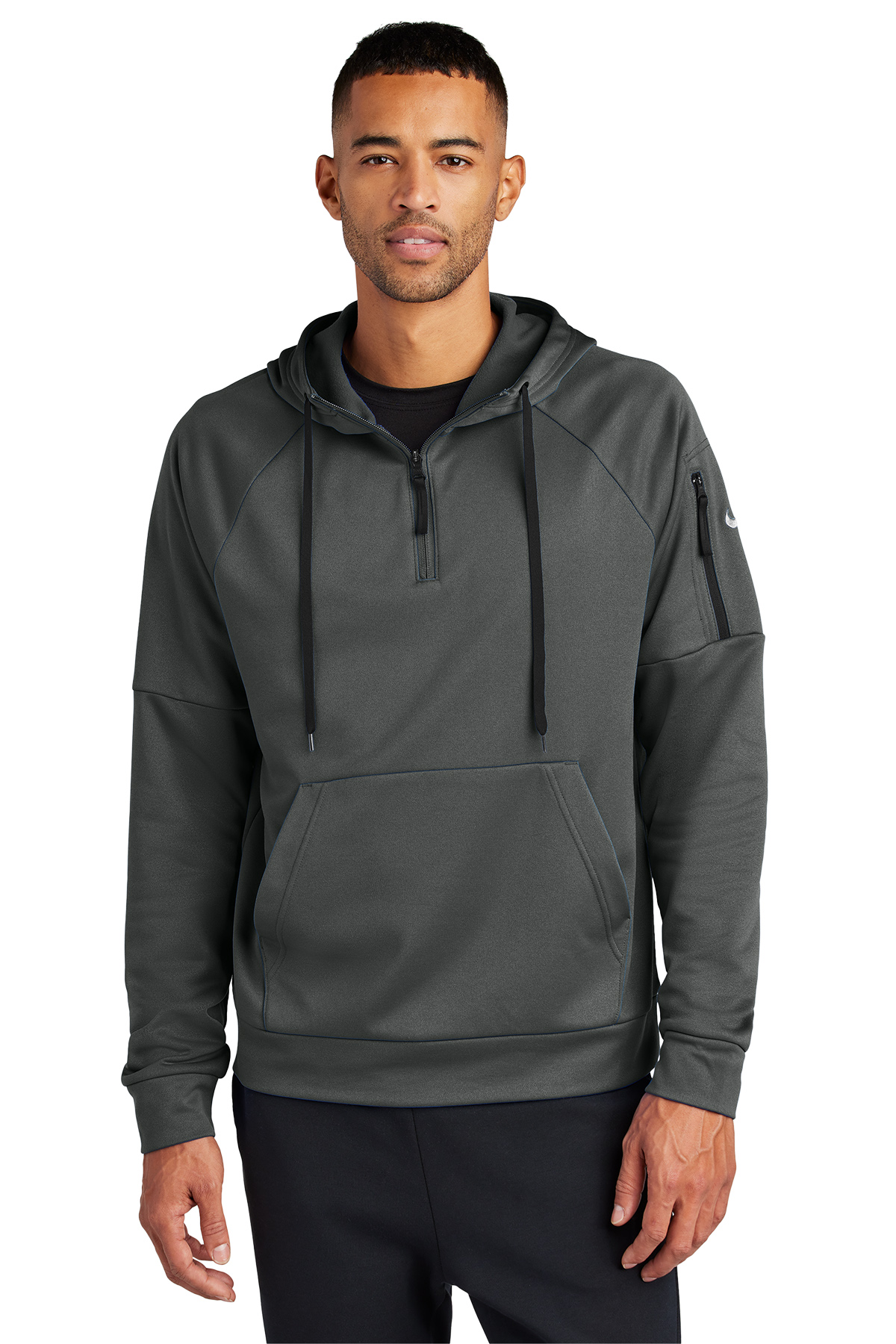 Nike Men's Therma-FIT Pocket 1/4-Zip Fleece Hoodie