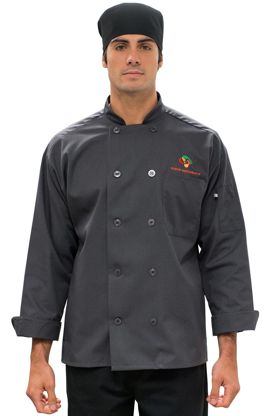 Edwards Adult 10-Button Chef Coat 
