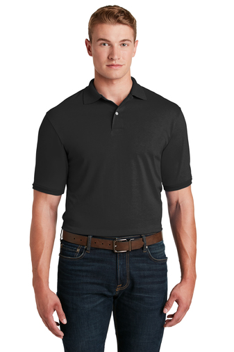 Jerzees Adult SpotShield 5.6-Ounce Jersey Knit Sport Shirt