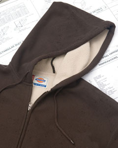 dickies waffle knit hoodie